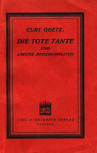 Cover "Die tote Tante"
